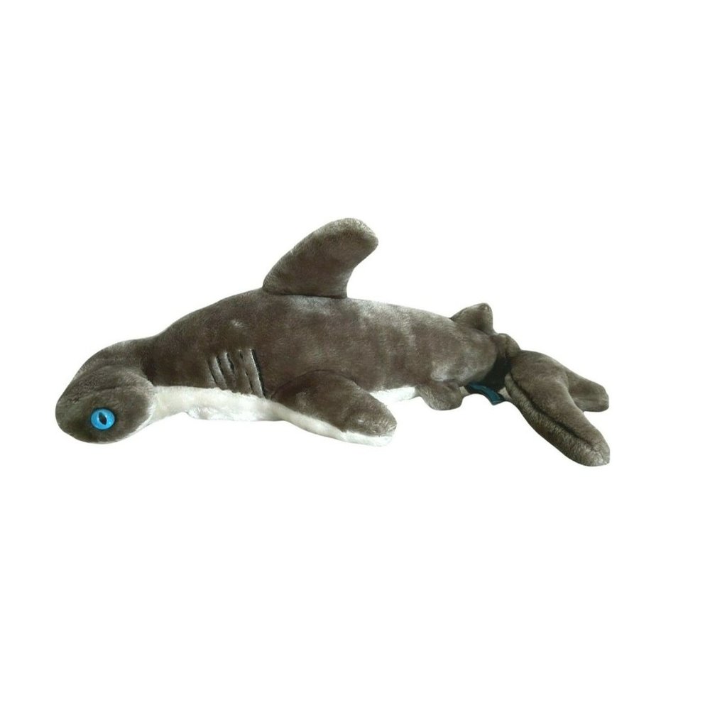Adventure Newport Aquariums Hammer Head Shark 22" Plush Gray Stuffed Animal